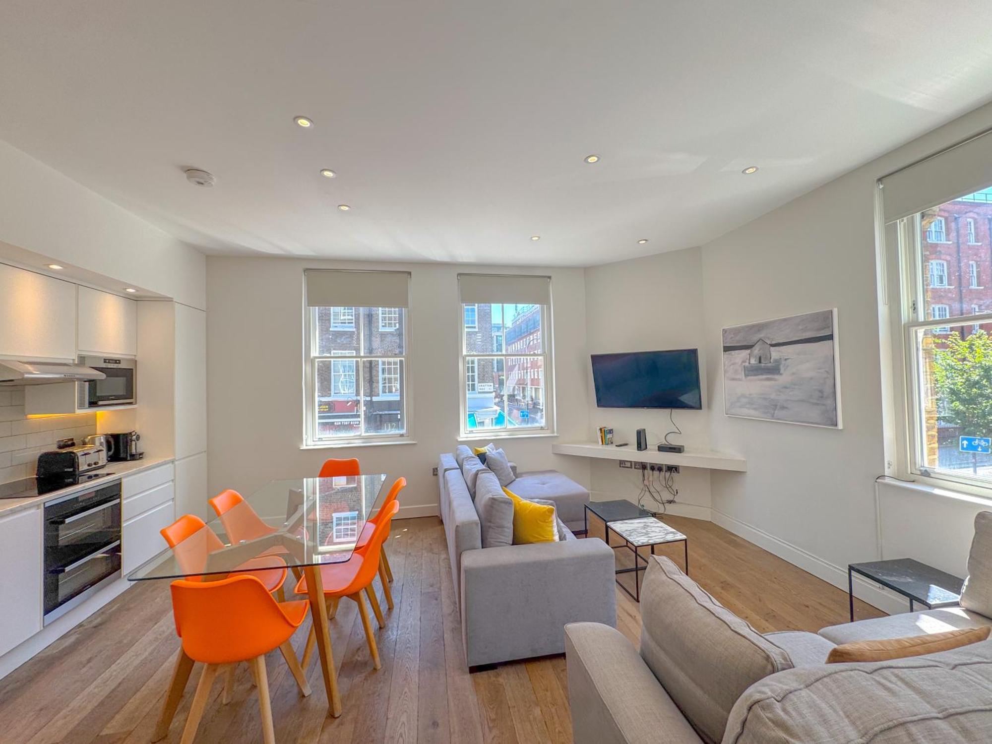 Whitfield Street Apartments London Bagian luar foto
