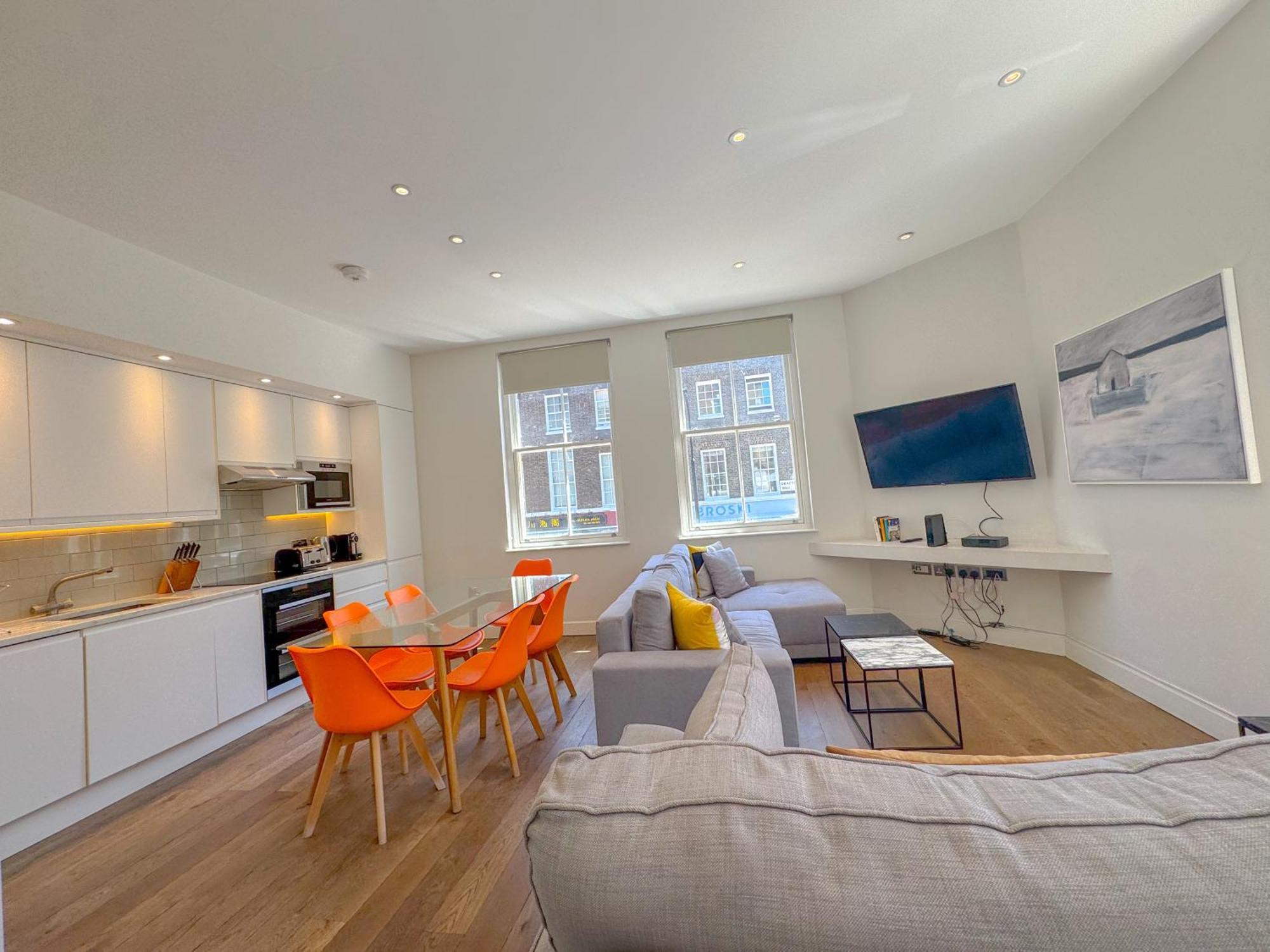 Whitfield Street Apartments London Bagian luar foto