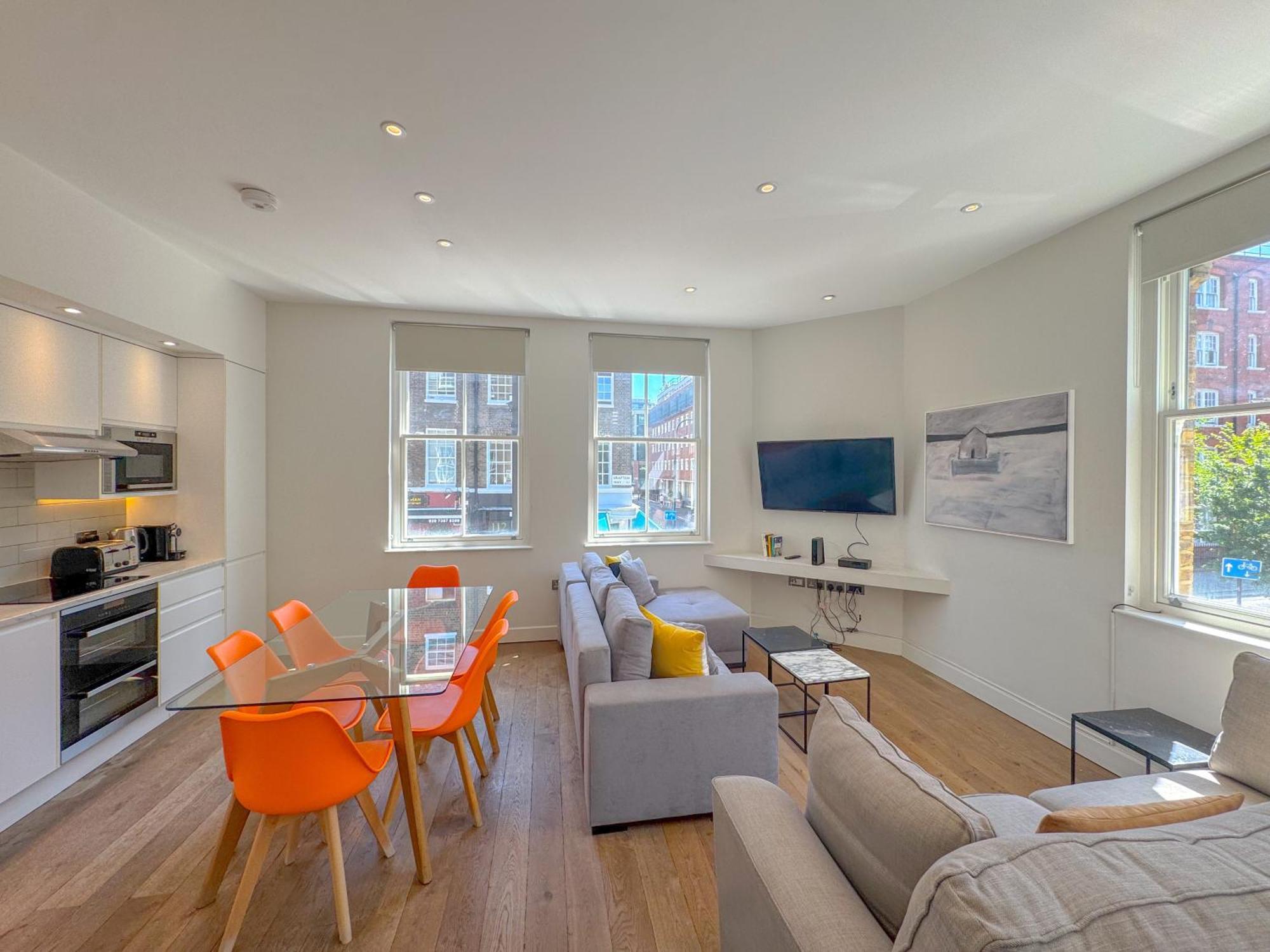 Whitfield Street Apartments London Bagian luar foto